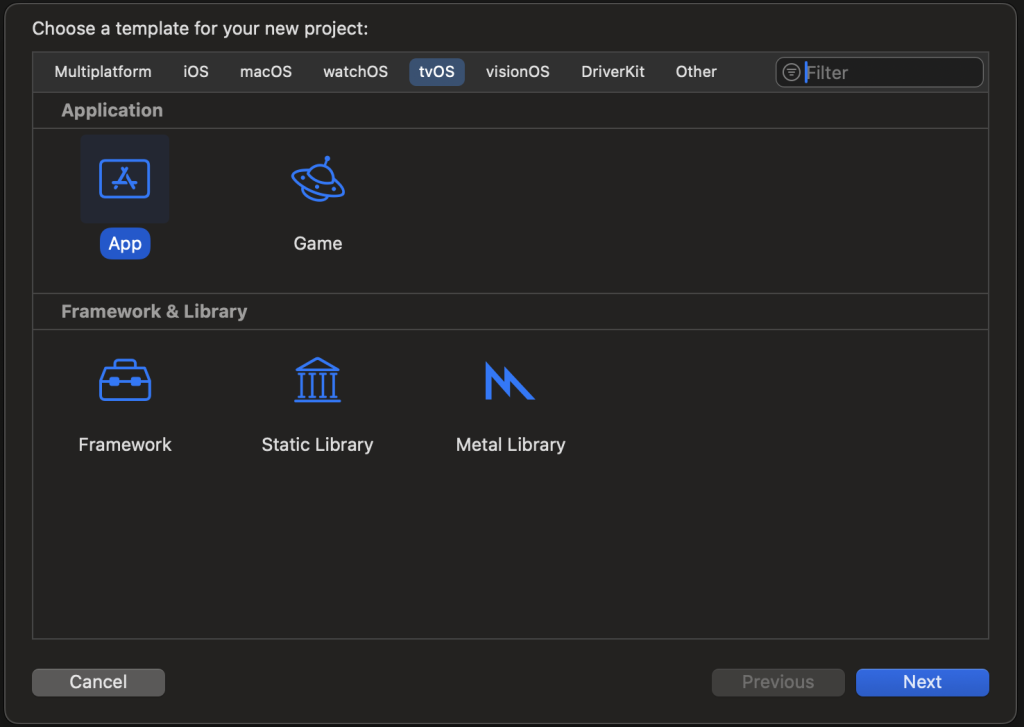 Create project